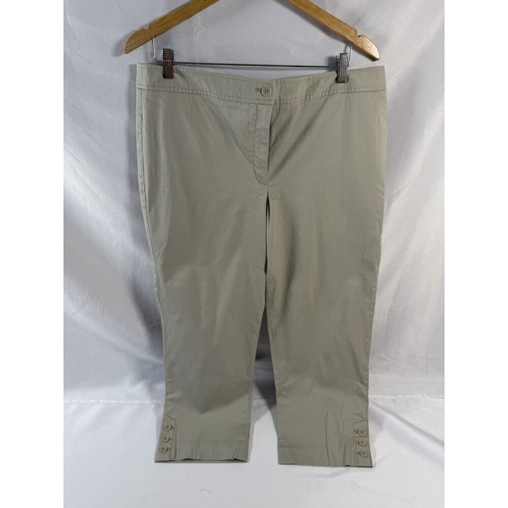 TALBOTS Perfect Skimmer Pants Womens Size 14 NWT